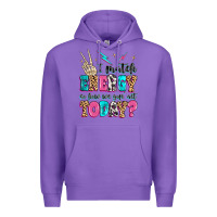 Purple i match energy so how we gon' act today Premium Hoodie - MaliasSmallBusiness