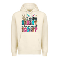 Tofu i match energy so how we gon' act today Premium Hoodie - MaliasSmallBusiness