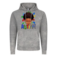 Cloud Rock autism afro kid full face Vintage Hoodie - texasbilliewilder