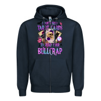 Navy i don't need tarot cards to read your bullcrap Zipper Hoodie - BundleAndBundleShop