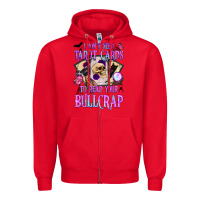 Red i don't need tarot cards to read your bullcrap Zipper Hoodie - BundleAndBundleShop