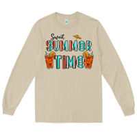 Mushroom sweet summer time Long Sleeve Tee - CowhideDigitalArt