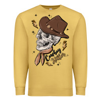 Antique Gold cowboy killer Premium Sweatshirt - MaliasSmallBusiness