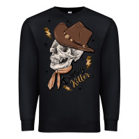 Black cowboy killer Premium Sweatshirt - MaliasSmallBusiness