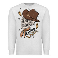 Oatmeal Heather cowboy killer Premium Sweatshirt - MaliasSmallBusiness