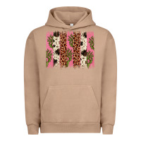 Pigment Burro cactus leopard cowhide brush stroke Urban Hoodie - Artiststas