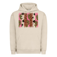 Pigment French Oak cactus leopard cowhide brush stroke Urban Hoodie - Artiststas