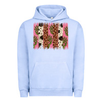 Pigment Grape Ice cactus leopard cowhide brush stroke Urban Hoodie - Artiststas
