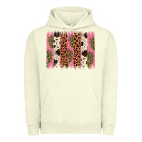 Pigment Pistachio cactus leopard cowhide brush stroke Urban Hoodie - Artiststas
