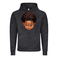 Vintage Black cute afro boy Vintage Hoodie - texasbilliewilder