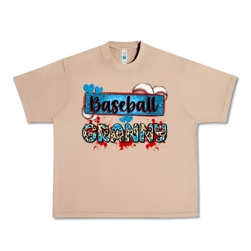 Baseball Granny With Leopard Urban Heavy Tee by Zillion Design Studio | Teevron