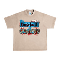 French Oak baseball granny with leopard Urban Heavy Tee - Zillion Design Studio