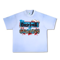 Grape Ice baseball granny with leopard Urban Heavy Tee - Zillion Design Studio