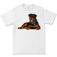 White rottweiler Premium Tee - Artiststas