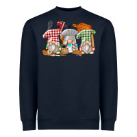 Navy bakery gnomes Heavyweight Sweatshirt - Zillion Design Studio