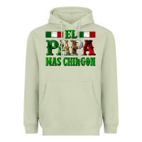Matcha El Papa Mas Chingon Mexican Heavyweight Hoodie - LillyAllenDesigns