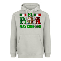 Moon Dust El Papa Mas Chingon Mexican Heavyweight Hoodie - LillyAllenDesigns