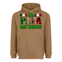 Toasted Coconut El Papa Mas Chingon Mexican Heavyweight Hoodie - LillyAllenDesigns