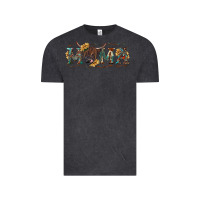 Vintage Black western mama with highland cow Vintage Tee - RanaPortraitStore