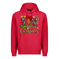 Cardinal christmas joy black woman Premium Hoodie - MaliasSmallBusiness