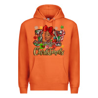 Carrot christmas joy black woman Premium Hoodie - MaliasSmallBusiness