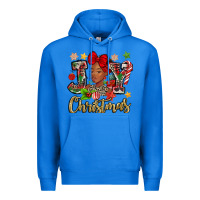 True Royal christmas joy black woman Premium Hoodie - MaliasSmallBusiness