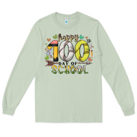 Matcha happy 100 day of school Long Sleeve Tee - RacoonDesign
