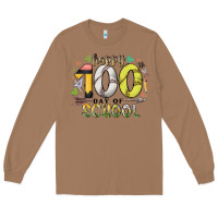 Toasted Coconut happy 100 day of school Long Sleeve Tee - RacoonDesign