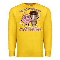 Lemon but first chocolate y pan dulce Premium Sweatshirt - MaliasSmallBusiness