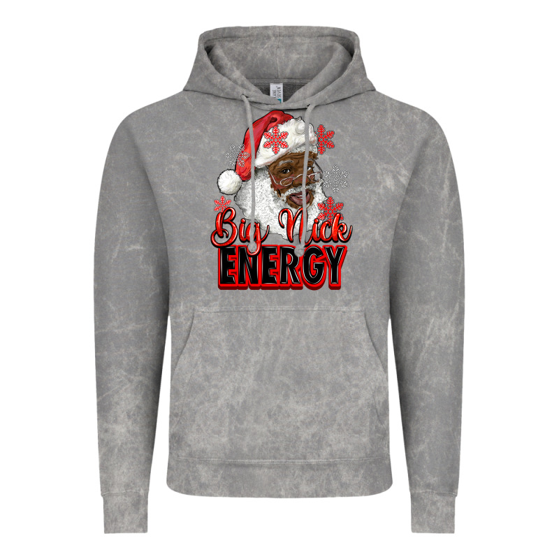 Big Nick Energy Afro Santa Vintage Hoodie by RanaPortraitStore | Teevron