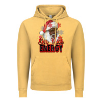 Vintage Mustard big nick energy afro santa Vintage Hoodie - RanaPortraitStore