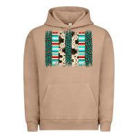 Pigment Burro leopard cowhide brush stroke Urban Hoodie - Artiststas