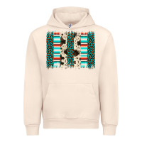 Sandshell leopard cowhide brush stroke Urban Hoodie - Artiststas