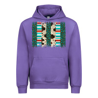 Tulip leopard cowhide brush stroke Urban Hoodie - Artiststas