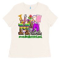 Bone mardi gras ma medical assistant Ladies Tee - AdoDesignShop