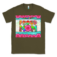 Army Green proud mom Classic Tee - HRA Design Shop