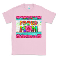 Bubblegum Pink proud mom Classic Tee - HRA Design Shop
