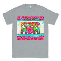 Heather Grey proud mom Classic Tee - HRA Design Shop