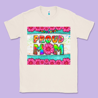 Proud Mom Classic Tee Designed By Hra Design Shop