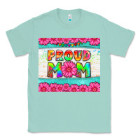 Seafoam proud mom Classic Tee - HRA Design Shop