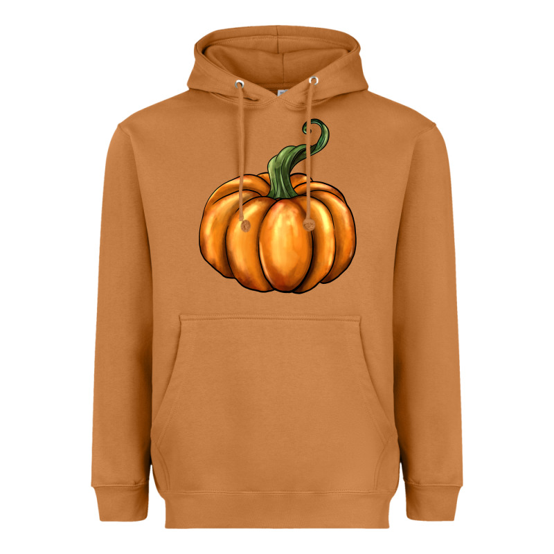 Pumpkin Heavyweight Hoodie by BarkalooDesign | Teevron