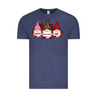 Vintage Denim happy valentine's day dno es with rose Vintage Tee - RanaPortraitStore
