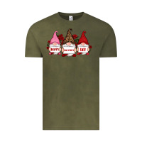 Vintage Olive happy valentine's day dno es with rose Vintage Tee - RanaPortraitStore