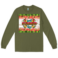Army Green sweet summer time Long Sleeve Tee - HRA Design Shop