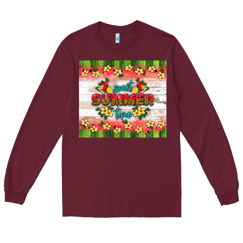 Sweet Summer Time Long Sleeve Tee by HRA Design Shop | Teevron