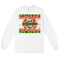 White sweet summer time Long Sleeve Tee - HRA Design Shop