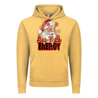 Vintage Mustard big nick energy santa claus Vintage Hoodie - RanaPortraitStore