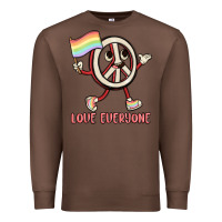 Chestnut love everyone Premium Sweatshirt - MaliasSmallBusiness