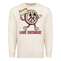 Sandshell love everyone Premium Sweatshirt - MaliasSmallBusiness