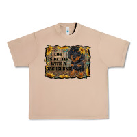 Burro life is better with a dachshund Urban Heavy Tee - RanaPortraitStore